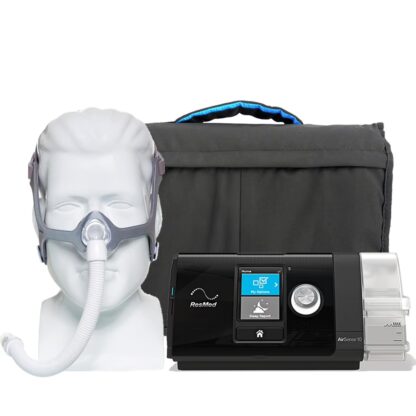 Kit CPAP automático AirSense 10 AutoSet com Umidificador + Wisp